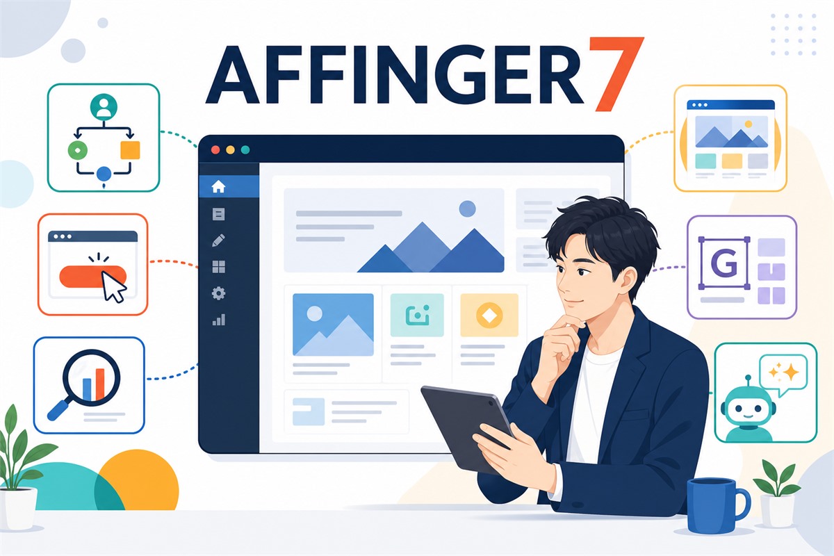 AFFINGER7レビューのアイキャッチ