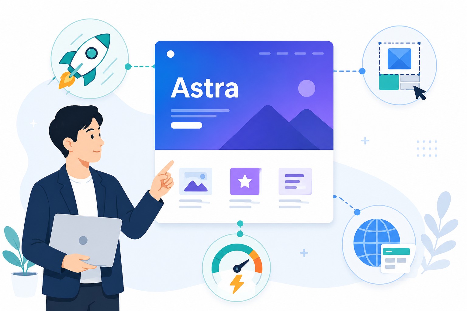 【2026レビュー】Astraの評判・機能・日本語対応|海外製の超軽量テーマのアイキャッチ画像