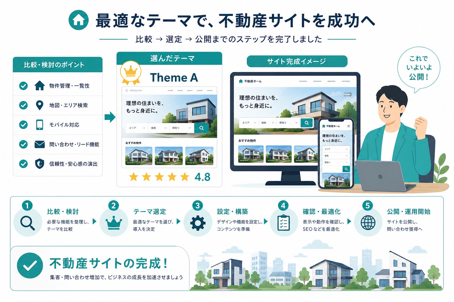 不動産向けWordPressテーマのまとめ画像